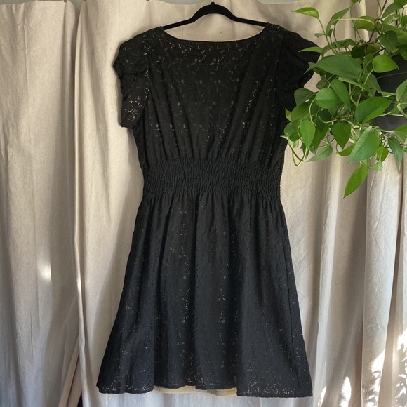 American Rag Black Lace Dress 2x - Picture 2 of 7